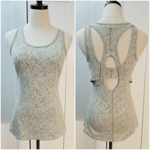 Gymshark Grayish green/Olive Green Women's Active Athletic Sporty Tank Top, S